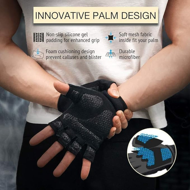 Elevate Your Workout with Breathable Workout Gloves – Perfect for Weight Lifting, Gym Training, and Cycling!