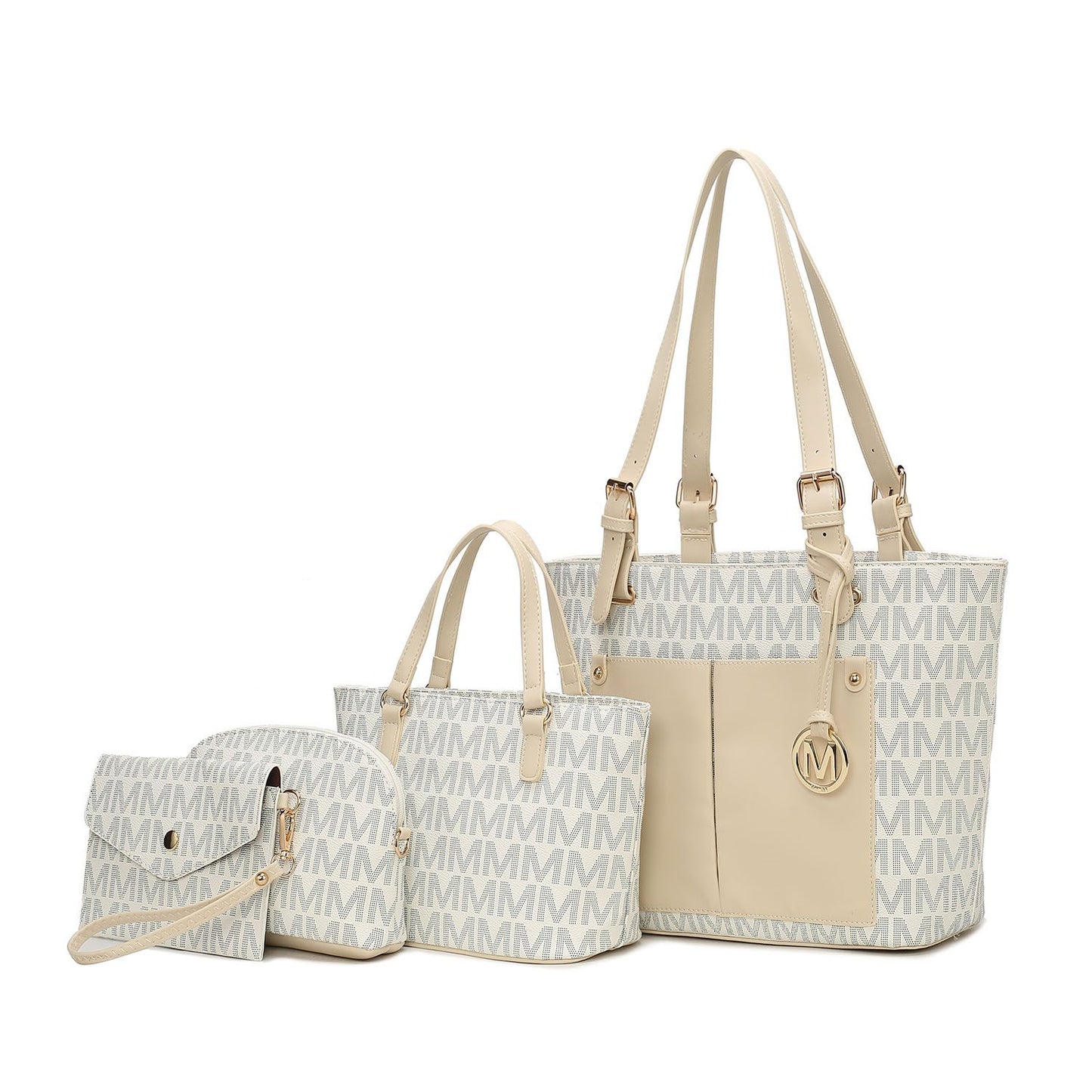 Elevate Your Style: The MKF Havenly Vegan Leather Tote Set by Mia K