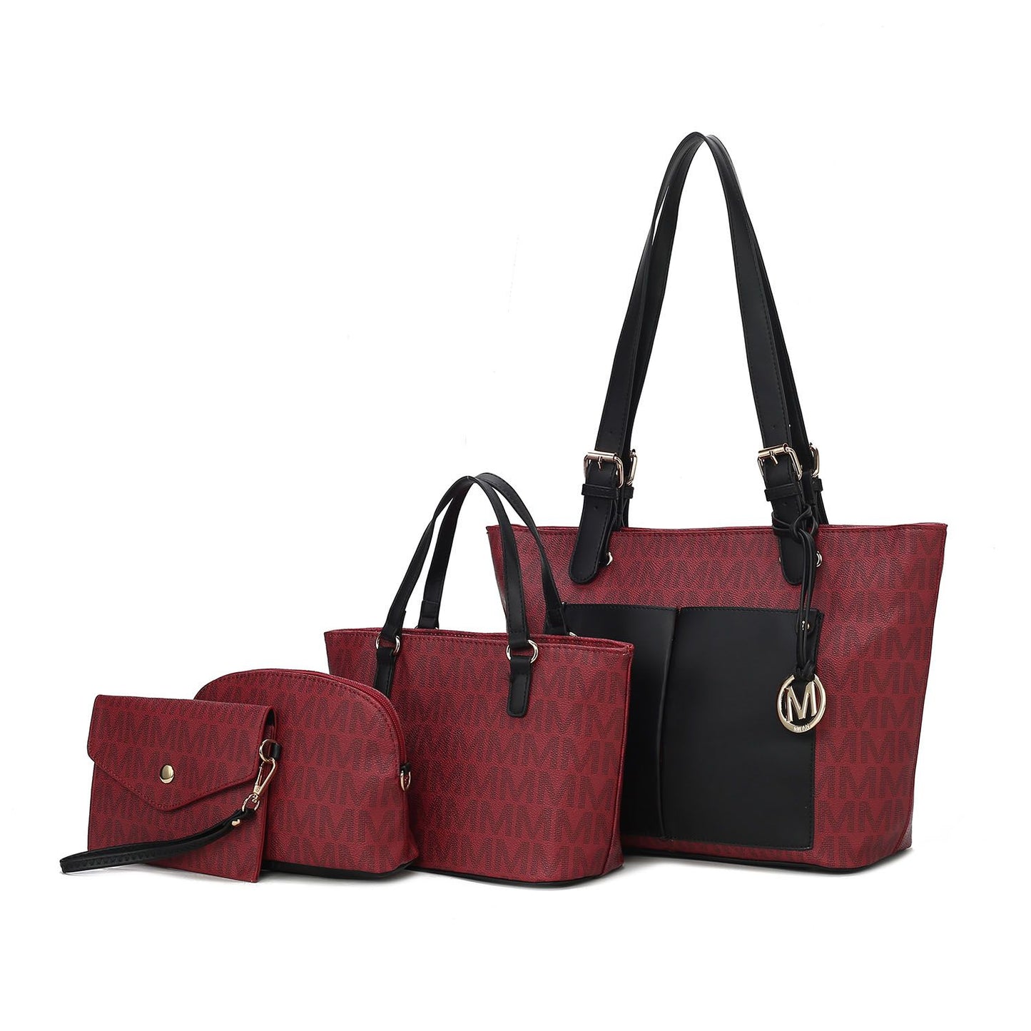 Elevate Your Style: The MKF Havenly Vegan Leather Tote Set by Mia K