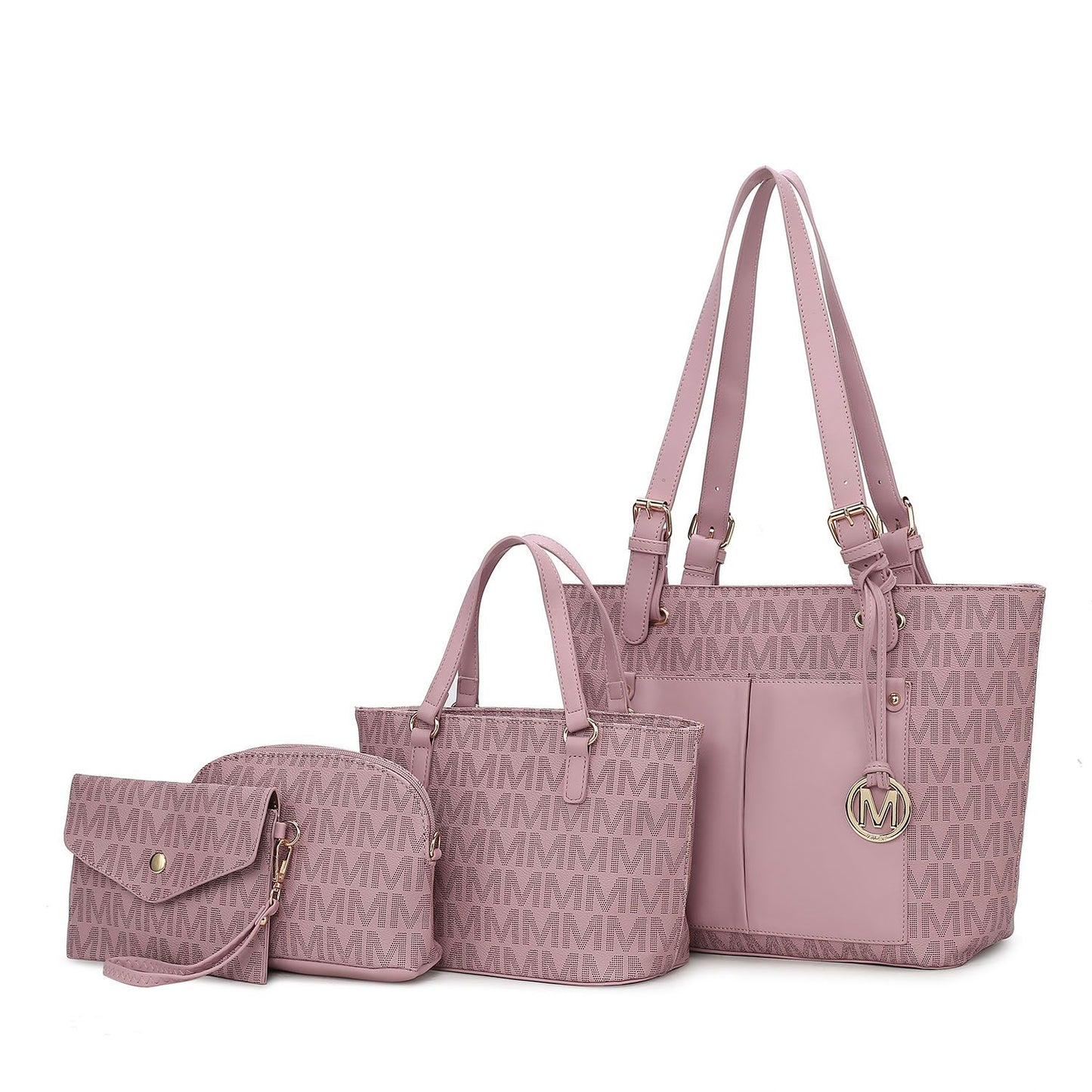 Elevate Your Style: The MKF Havenly Vegan Leather Tote Set by Mia K