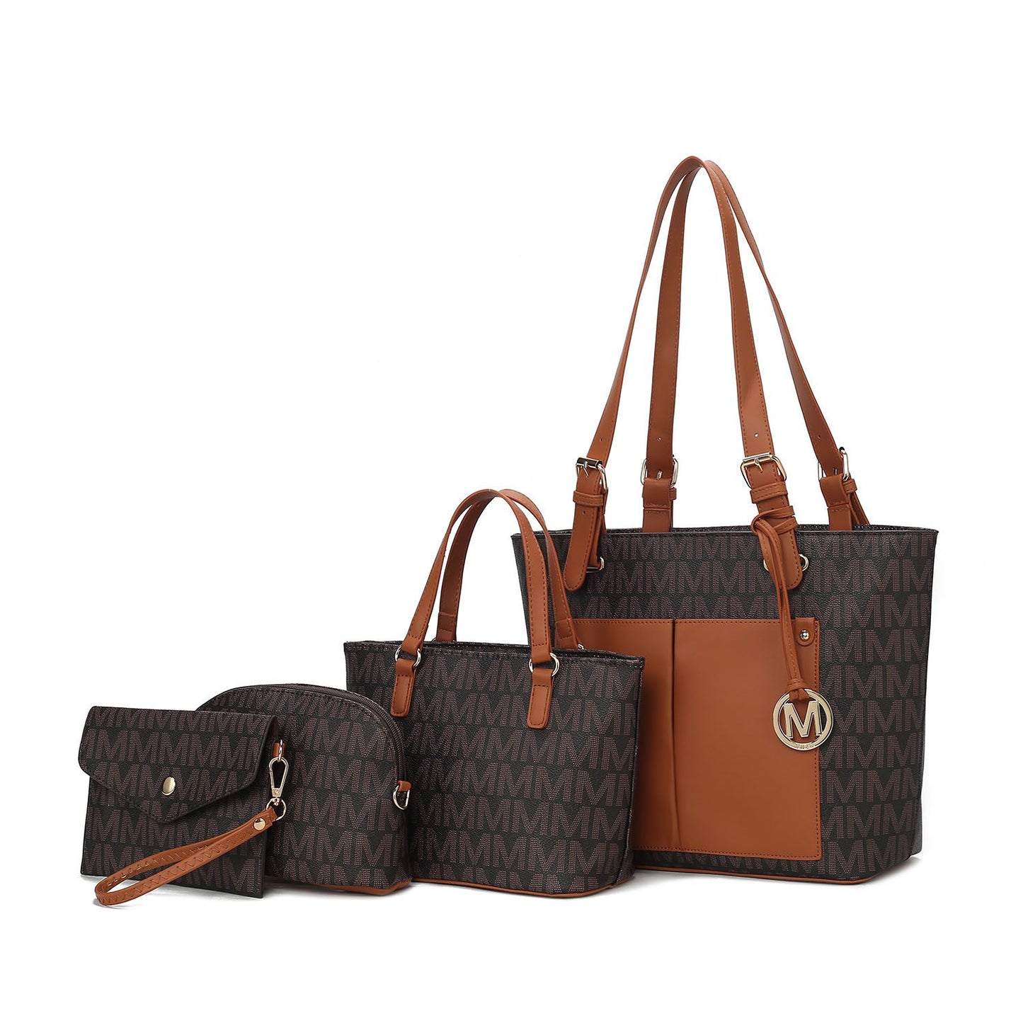 Elevate Your Style: The MKF Havenly Vegan Leather Tote Set by Mia K