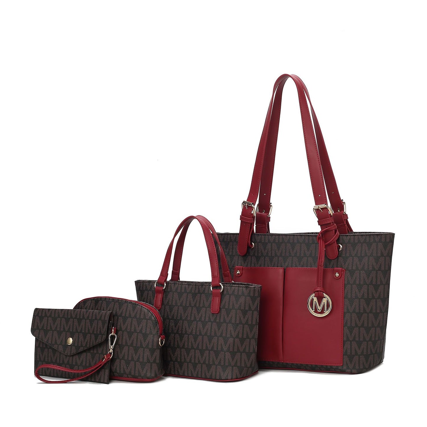Elevate Your Style: The MKF Havenly Vegan Leather Tote Set by Mia K