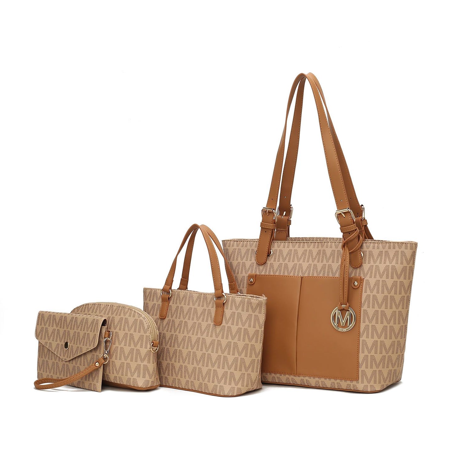 Elevate Your Style: The MKF Havenly Vegan Leather Tote Set by Mia K