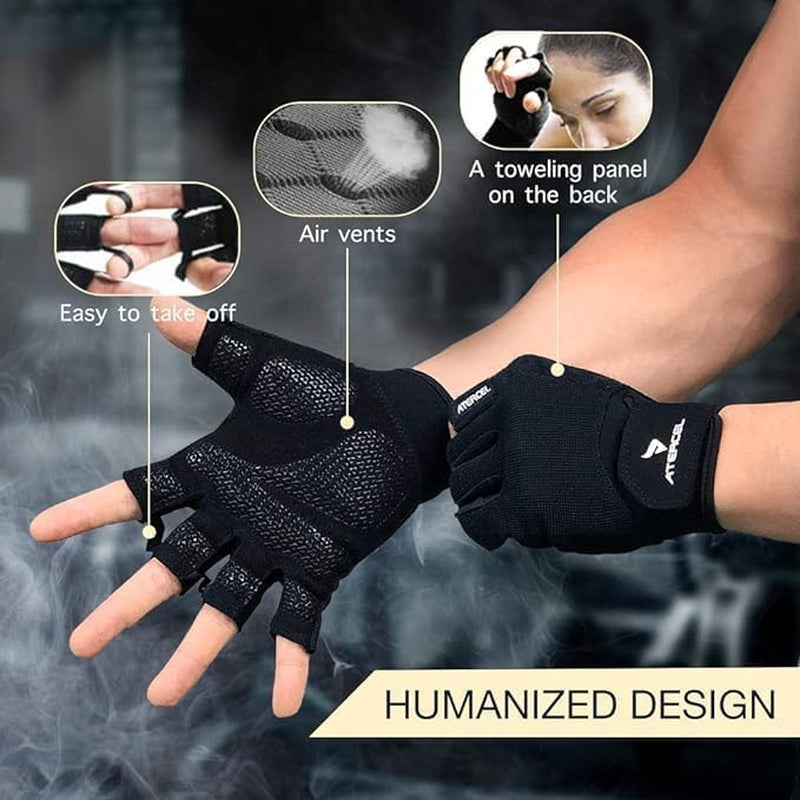Elevate Your Workout with Breathable Workout Gloves – Perfect for Weight Lifting, Gym Training, and Cycling!