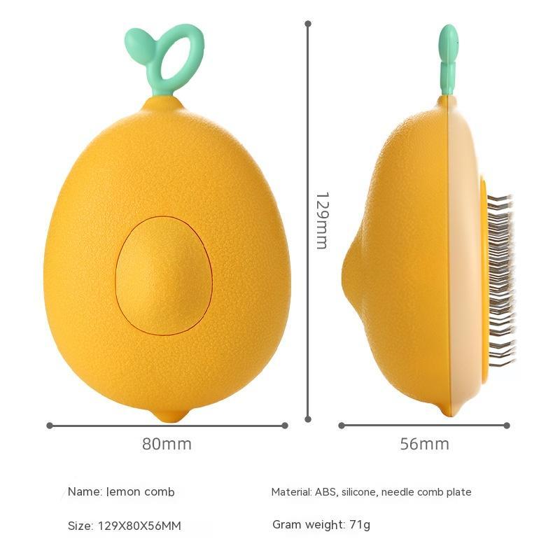 Avocado-Shaped Cat & Dog Hair Remover Brush