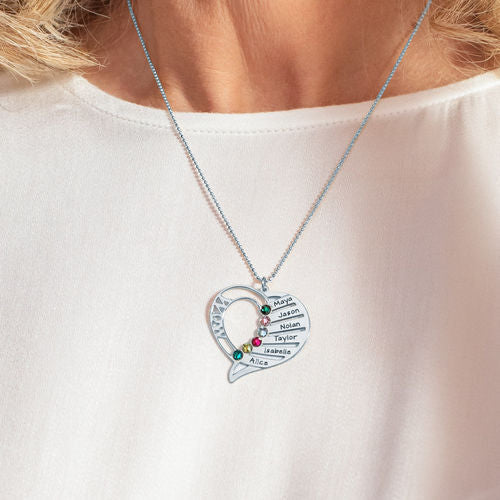 Heart Engrave Necklace Pendant