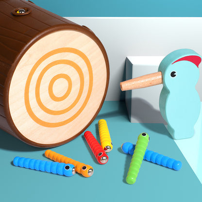 Woodpecker toy-Wooden Puzzle Game