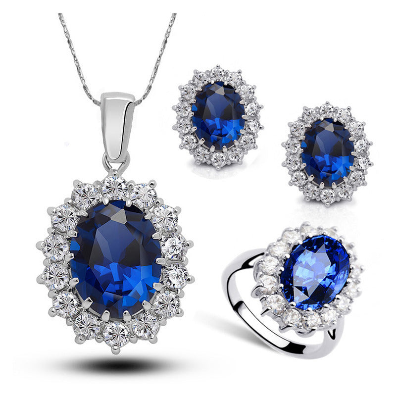 Crystal Bridal Jewelry Set