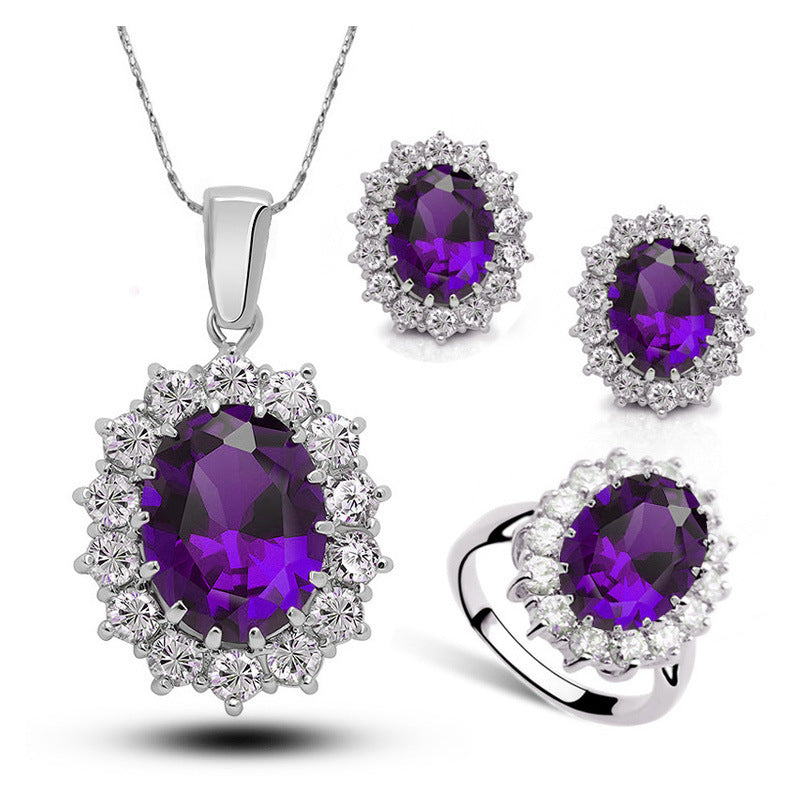 Crystal Bridal Jewelry Set