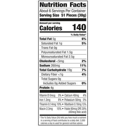 Indulge in  Flavor Blasted Xtra Cheddar Cheese Crackers - 6.6 Oz Baked Snack Bag!