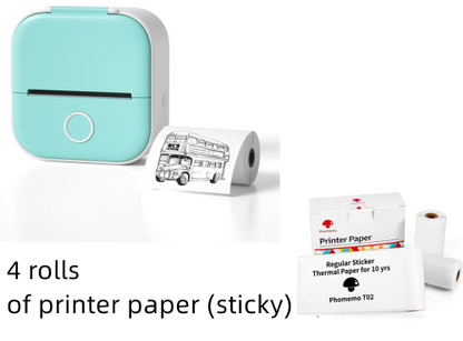 Portable Mini Thermal Label Printer