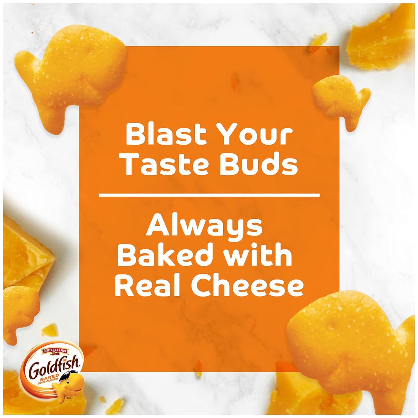 Indulge in  Flavor Blasted Xtra Cheddar Cheese Crackers - 6.6 Oz Baked Snack Bag!
