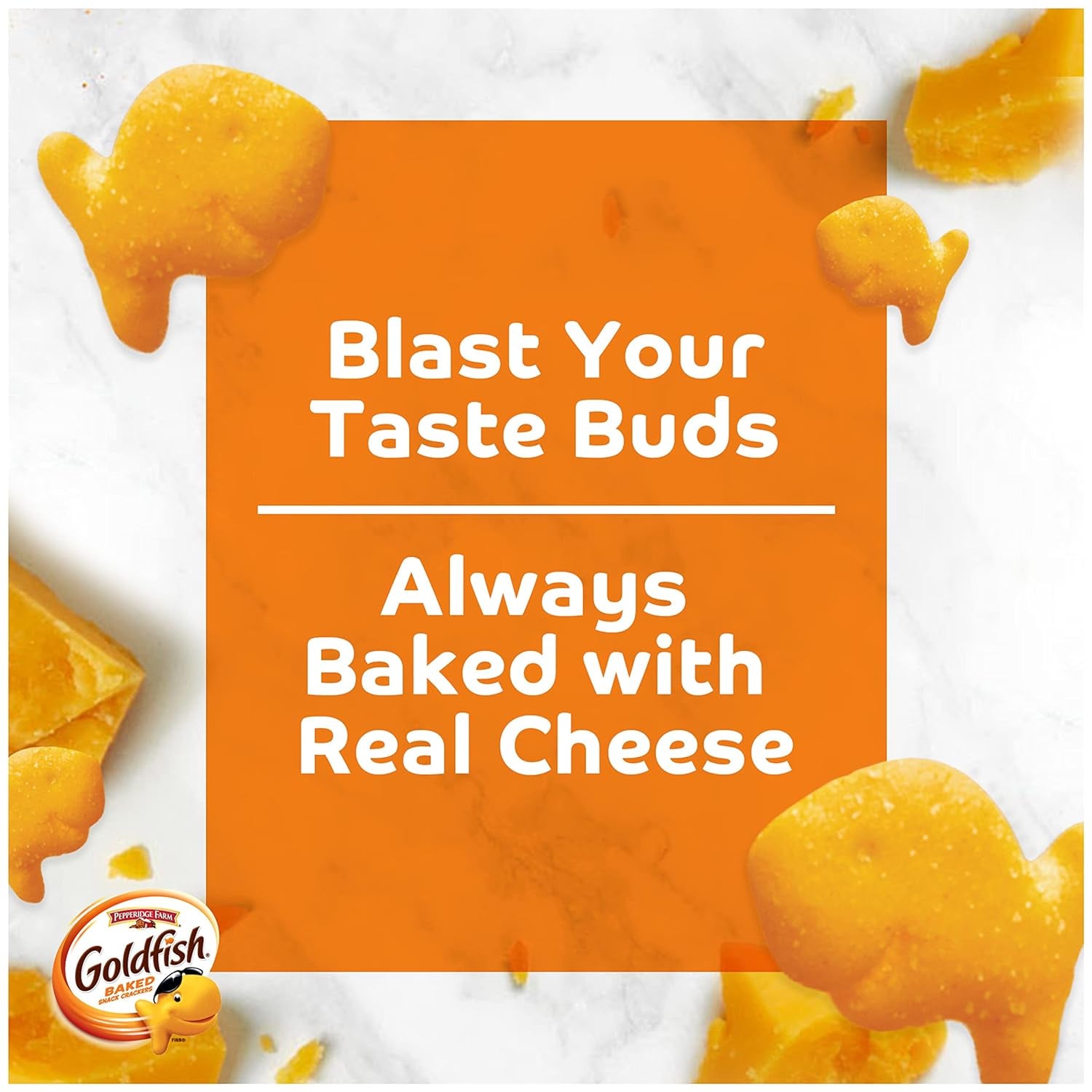 Indulge in  Flavor Blasted Xtra Cheddar Cheese Crackers - 6.6 Oz Baked Snack Bag!