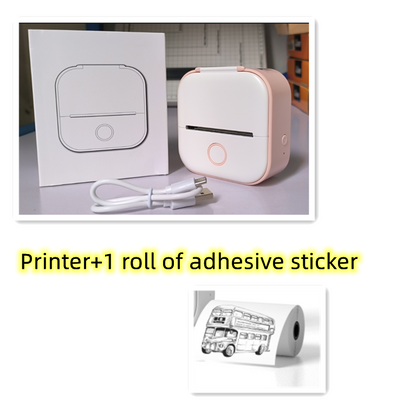 Portable Mini Thermal Label Printer