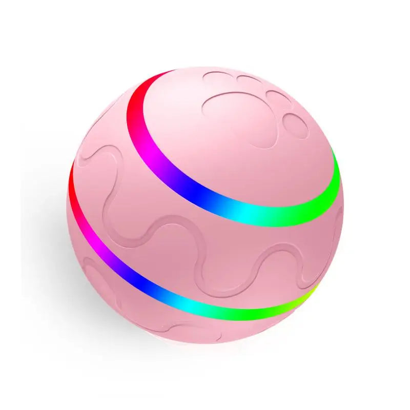 Smart USB Rechargeable Rolling Toy Ball for Pets