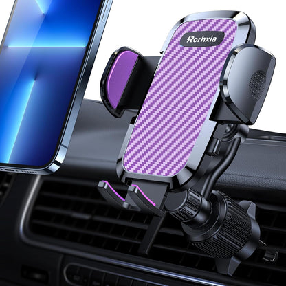 Car Vent Phone Mount - Universal Clip for iPhone & Samsung, Never Block Your A/C!