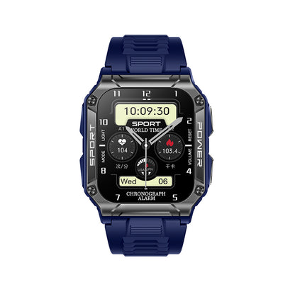 Steel Military Style Rugged Smartwatch